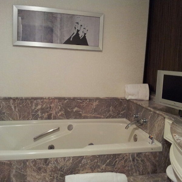 What could be better than watching TV while you bathe.