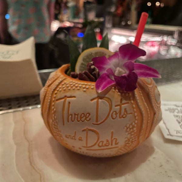 Photo taken at Three Dots and a Dash by Tom B. on 2/21/2023