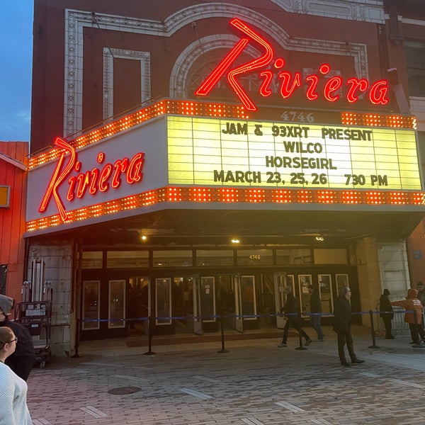 Photo taken at Riviera Theatre by Tom B. on 3/24/2023