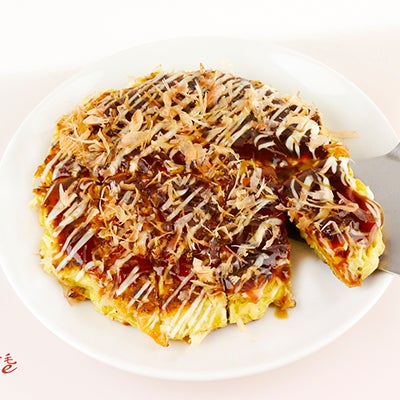 Osaka style Okonomiyaki.