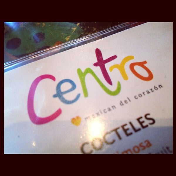 Photo taken at Centro by Chris M. on 11/10/2012