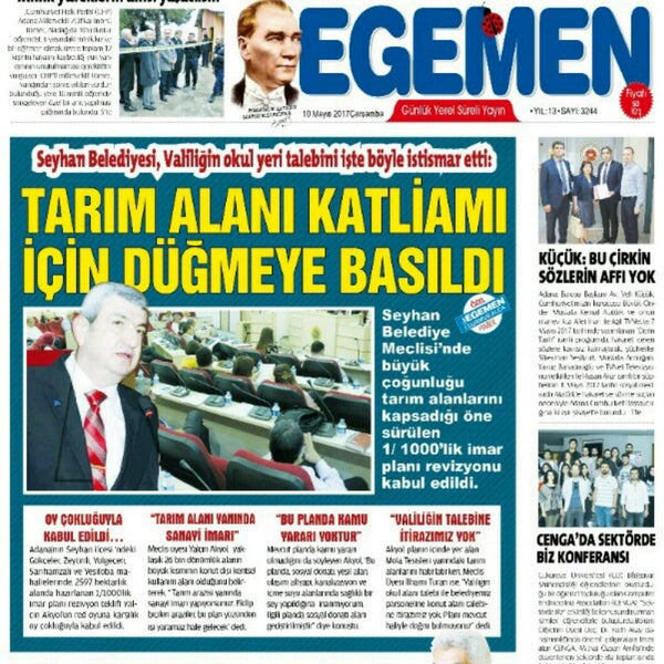 Photo taken at EGEMEN GAZETESİ by Hakan D. on 5/10/2017