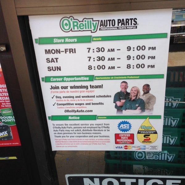 O Reilly Auto Parts 5 Tips From Visitors