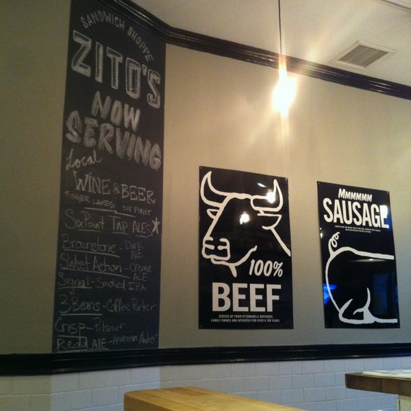 Photo taken at Zito&#39;s Sandwich Shoppe by Rick A. on 2/24/2013