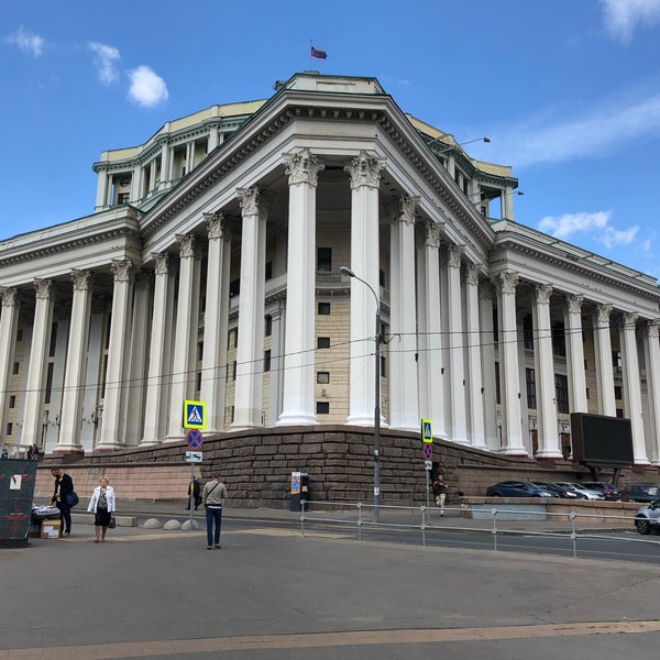 Photo taken at Центральный академический театр Российской армии by Olga P. on 5/27/2019