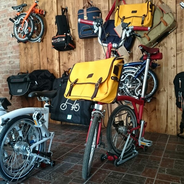 Photo taken at BRO&#39;bike Shop by Brompton Bike on 7/25/2014