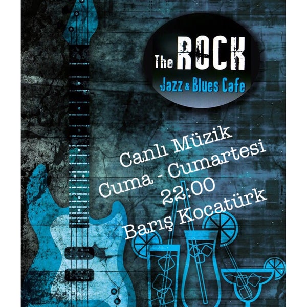 Foto scattata a The ROCK Jazz &amp; Blues Cafe da Betul K. il 7/6/2018