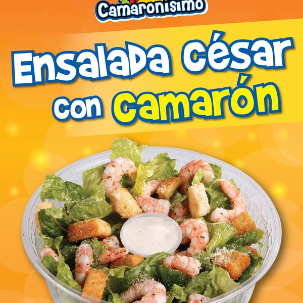 Ensalada Cesar de Camaron