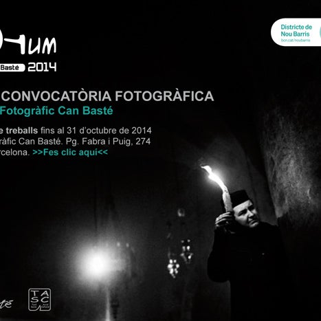 Ja podeu enviar els vostres treballs fotogràfics al XIIIè Fòrum Fotogràfic Can Basté!!!