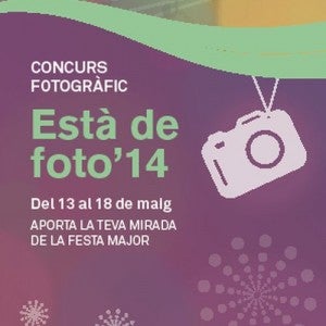 Ja podeu consultar les bases del concurs fotogràfic ESTA DE FOTO'14, mitjançant aquest enllaç: http://canbaste.wordpress.com/esta-de-foto14/