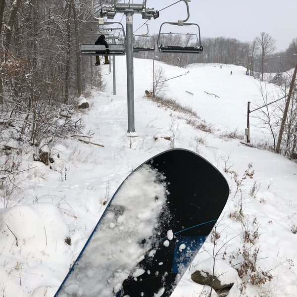 Photo taken at Devil&#39;s Head Ski Resort by Clay K. on 1/23/2019