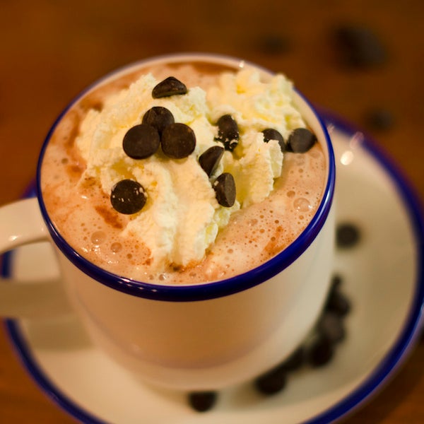 Order our secret menu item... The Spikey Hot Chocolate (shhhhh!)