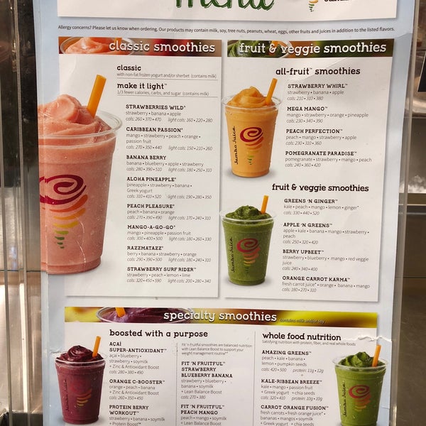 jamba juice boost acronym