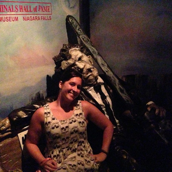 Photo taken at Criminals Hall Of Fame Wax Museum by Rachel H. on 8/23/2013