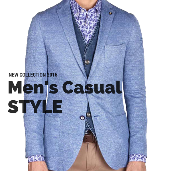 Men's casual style...