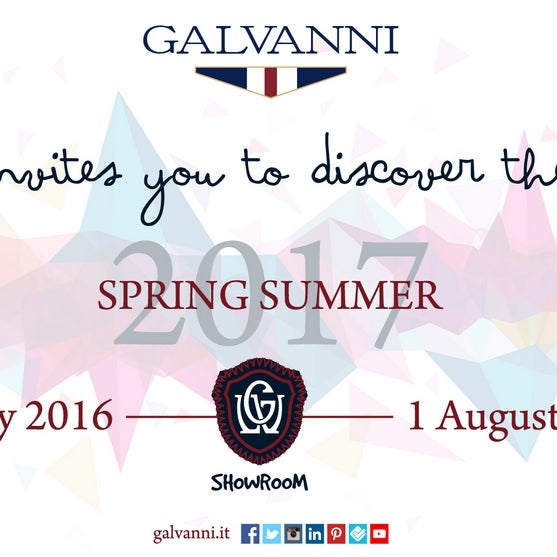 Discover the new GALVANNI SS17 COLLECTION http://www.eventbrite.com/e/discover-the-new-galvanni-ss17-collection-tickets-25668786030