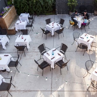 Long one of Andersonville's most cherished patios, the backyard at 5420 N Clark Street (formerly In Fine Spirits and Premise) is now home to Brasserie 54 by LM. http://tmout.us/lKTEo