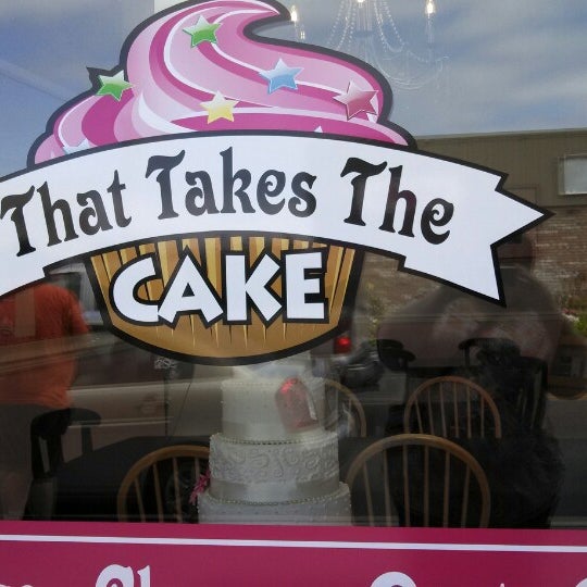Take the cake. Take the cake