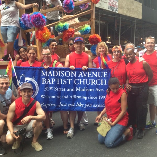 Madison Avenue has been openly supportive of its Gay brothers and sisters for 20 years!