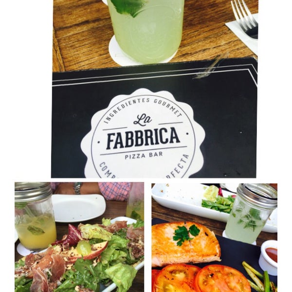 Photo taken at La Fabbrica -Pizza Bar- by Angelica E. on 10/11/2015