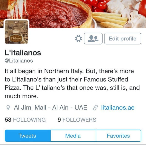 Foto tirada no(a) L&#39;italiano&#39;s - Chicago Pizzeria &amp; Italian Ristorante por antoine em 9/3/2015