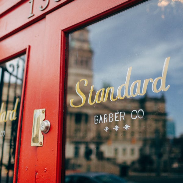Photo taken at Standard Barber Co. by Standard Barber Co. on 4/24/2014