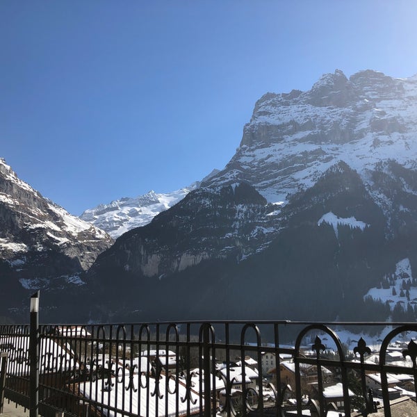Photo taken at Belvedere Swiss Quality Hotel Grindelwald by Oliver U. on 2/28/2021