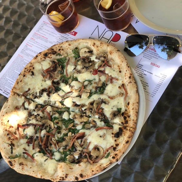 Photo taken at NAP Neapolitan Authentic Pizza by Katerina N. on 6/18/2019