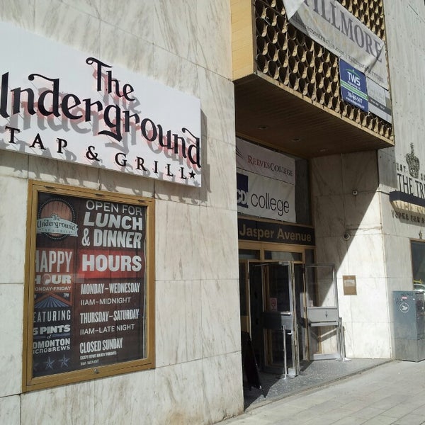 The Underground Tap & Grill Bar in Edmonton