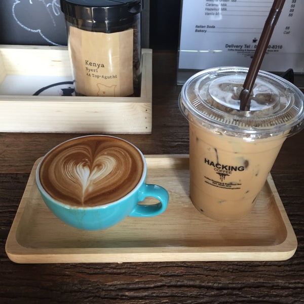 Photo taken at Hacking Coffee by Rika S. on 9/20/2015