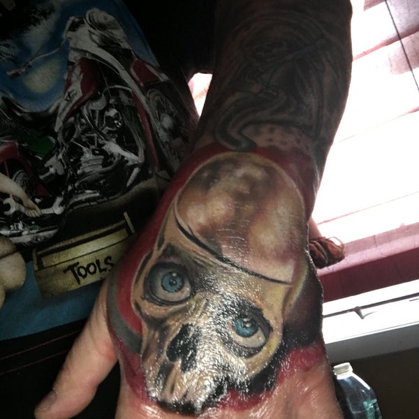 Great tattoo work by Whitey