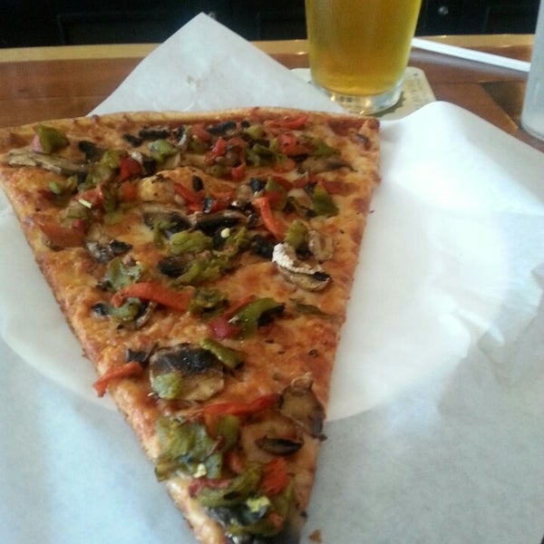Slices are big and tasty...great beer selection