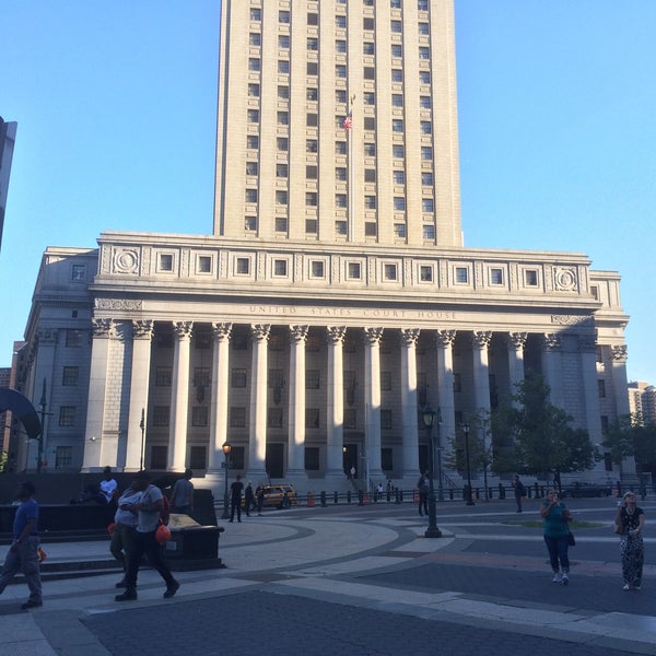 Fotos en Foley Square Parque en Downtown Manhattan