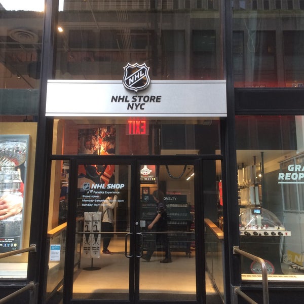 NHL Store NYC (Now Closed) - Sporting Goods Retail in Theater District