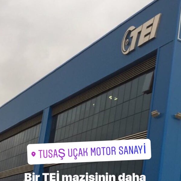 Das Foto wurde bei TEI (Tusaş Motor Sanayii) von Abdullah D. am 5/31/2018 aufgenommen