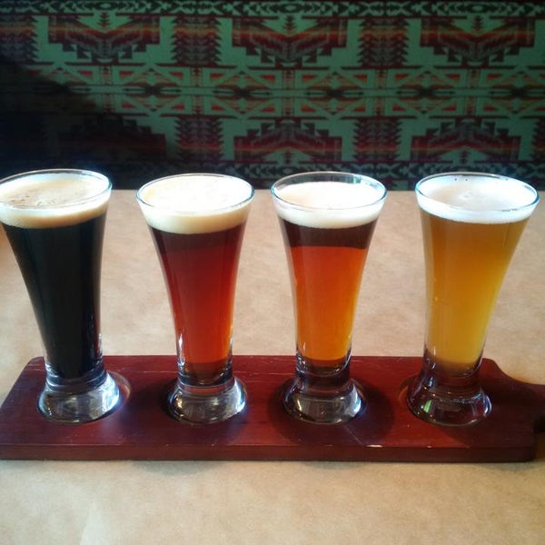 Ask for the flight - the oatmeal stout was my fav