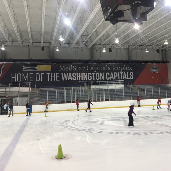 10/2/2018 tarihinde Team Faded I.ziyaretçi tarafından MedStar Capitals Iceplex'de çekilen fotoğraf
