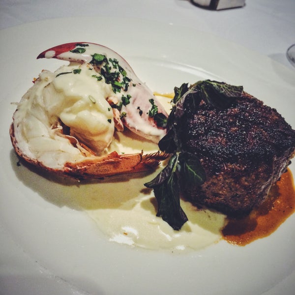 Steak and lobster was worth it.
