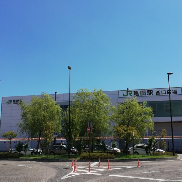 亀田駅西口広場 16 Visitors