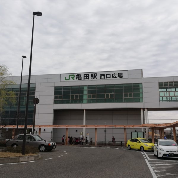 亀田駅西口広場 14 Visitors