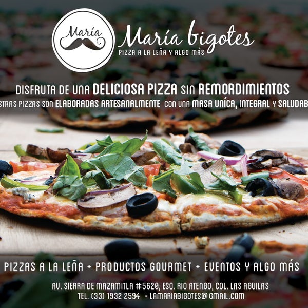 Photo taken at María Bigotes Pizzas a la leña by María Bigotes Pizzas a la leña on 6/29/2016