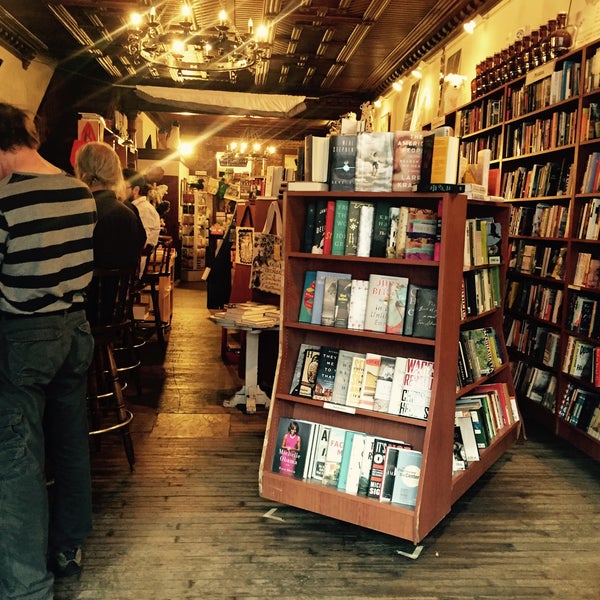 Photo taken at The Spotty Dog Books &amp; Ale by Mike S. on 6/7/2015