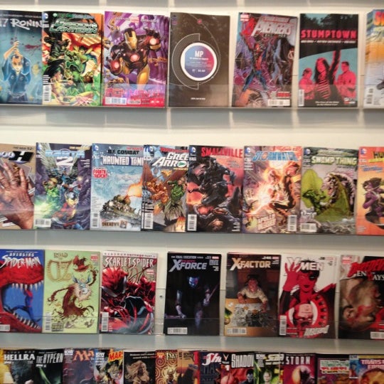 Photo taken at Floating World Comics by Mike S. on 11/10/2012