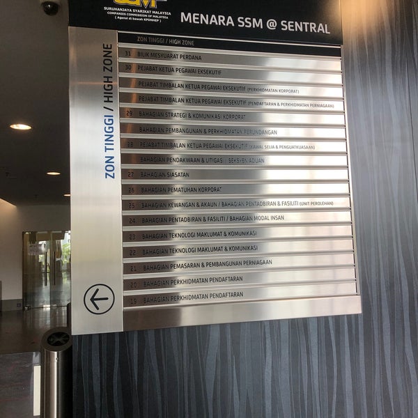 Menara Suruhanjaya Syarikat Malaysia Ssm Kuala Lumpur Sentral 64 Tips De 7210 Visitantes