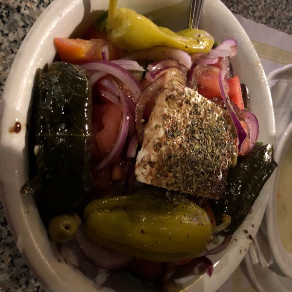 Photo taken at Uncle Nick&#39;s Greek Cuisine by Vijay K. on 7/22/2018