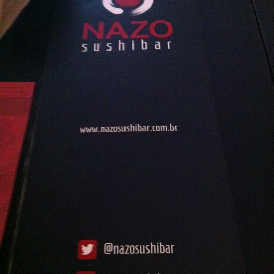 Foto tirada no(a) Nazo Sushi Bar por Rodrigo S. em 10/12/2012