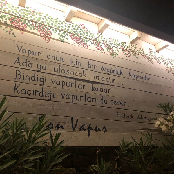 8/14/2019 tarihinde 💫ziyaretçi tarafından Son Vapur  Butik Otel/Restaurant'de çekilen fotoğraf