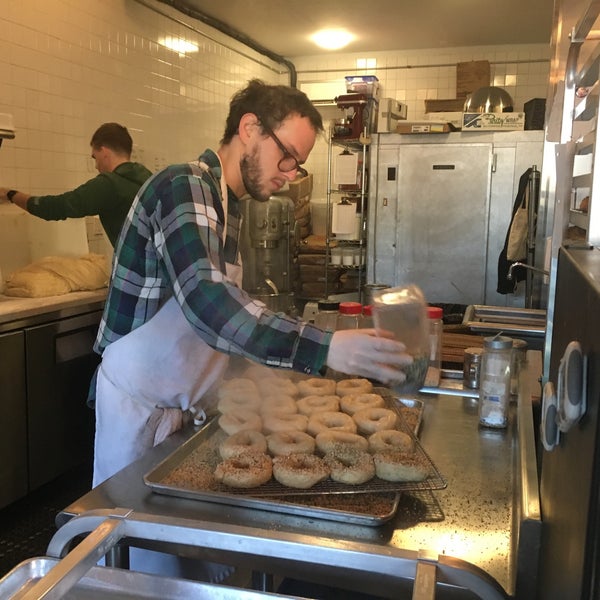 Photo taken at Philly Style Bagels by Tracy L. on 1/21/2016