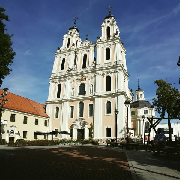 6/24/2019 tarihinde Кристиан М.ziyaretçi tarafından Šv. Kotrynos bažnyčia | Church of St. Catherine'de çekilen fotoğraf