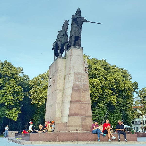 Photo taken at Great Duke Gediminas monument by Кристиан М. on 6/24/2019
